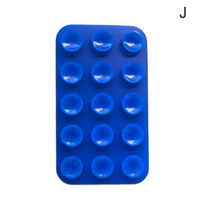 Strong Double-sided Suction Cup Anti Slip Silicone Suction Cups For Mobile Phones Mobile Phone Holder With 15 Silicone
